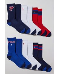 Polo Ralph Lauren - Wing Crew Sock 6-Pack - Lyst