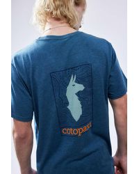 COTOPAXI - Bruce Spruce Llama Map T-shirt - Lyst