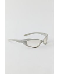 Urban Outfitters - Slade Slim Plastic Shield Sunglasses - Lyst