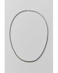 Urban Outfitters - Box Chain 28" Necklace - Lyst