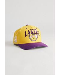 Mitchell & Ness - Crown Jewels Pro La Lakers Snapback Hat - Lyst