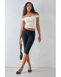 Motel - White Lonnie Off-the-shoulder Top - Lyst