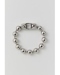 Urban Outfitters - Stainless Steel Statement Ball Bead Bracelet - Lyst