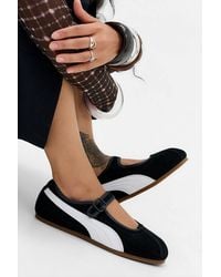 PUMA - Black Tacklette Trainers - Lyst