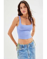 Urban Outfitters - Uo Sweet Thing Ribbed Tank Top - Lyst