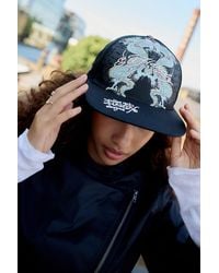 Ed Hardy - Battle Dragon Flat Cap - Lyst