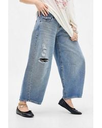 BDG - Kayla Cocoon Crop Jeans - Lyst