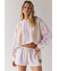 Out From Under - High Tide Oversized Crop Hoodie Sweatshirt - Lyst