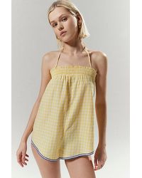 Out From Under - Pj Party Romper - Lyst