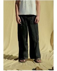 BDG - Washed Black Denzel Cargo Trousers - Lyst