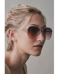 Urban Outfitters - Uo Essential Metal Aviator Sunglasses - Lyst