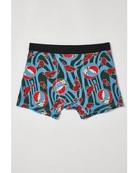 Urban Outfitters - Grateful Dead Stealie & Rose Boxer Brief - Lyst