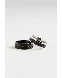 Urban Outfitters - Rubio Stainless Steel Ring Set - Lyst