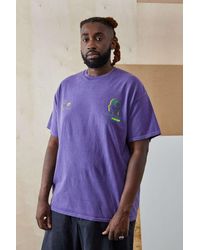 Urban Outfitters Uo Purple Hybrid Minds Tee