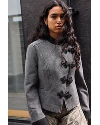 Urban Outfitters - Kimchi Blue Celia Frogging Jacket - Lyst
