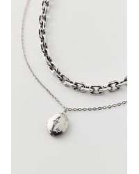 Urban Outfitters - Locket Layered Necklace Set - Lyst