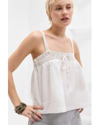 Kimchi Blue - Lumi Clean Babydoll Cami - Lyst