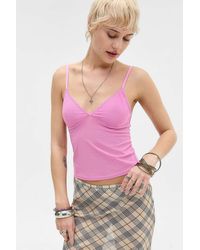 Out From Under - Je T'aime Mesh Cami - Lyst