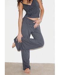 Out From Under - Demi Stripe Jersey Pyjama Trousers - Lyst