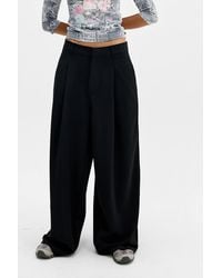 Urban Outfitters - Uo Black Noa Trousers - Lyst