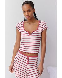 Out From Under - Sweet Dreams Ahoy Stripe Baby Tee - Lyst