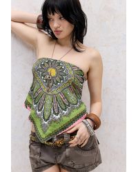 Kimchi Blue - Sia Print Scarf Top - Lyst