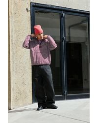 Umbro - Uo Exclusive Check Windbreaker Jacket - Lyst