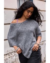 Urban Outfitters - Uo Biffy Knit Poncho - Lyst