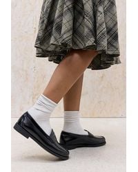 G.H. Bass & Co. - G. H. Bass G. H.bass Black Weejuns Leather Penny Loafers - Lyst