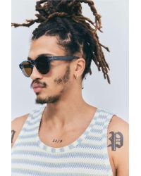 Urban Outfitters - Uo Braker Navy Sunglasses - Lyst