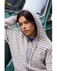 Urban Outfitters - Uo Tyler Knit Hoodie Xs At - Lyst