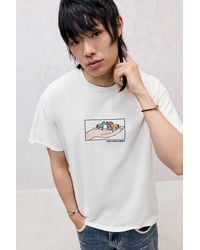 Urban Outfitters - Uo White Hold Your Horses Graphic Tee - Lyst