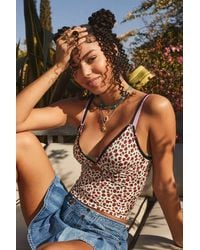 Out From Under - Je T'aime Stretch Cami Top L At Urban Outfitters - Lyst