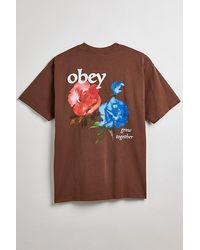 Obey - Grow Together Tee - Lyst