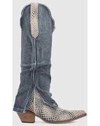 Dingo - Shabby Leather Boot - Lyst