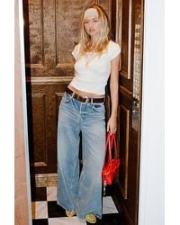 BDG - Anika Ultra-Wide Leg Column Jean - Lyst