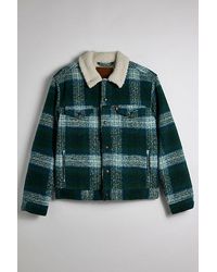Levi s Men s Reverve Geometric Fleece Cardigan in Blue for Men Lyst