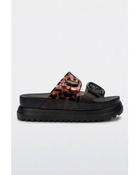 Melissa - Cozy Jelly Platform Slides - Lyst