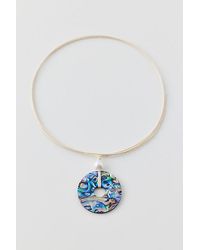 Urban Outfitters - Statement Marbled Corded Wrap Necklace - Lyst