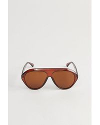 Urban Outfitters - Jacob Plastic Aviator Sunglasses - Lyst