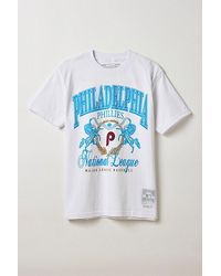 Mitchell & Ness - Mlb Team Logo Graphic Tee - Lyst