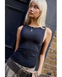 Urban Outfitters - Uo Emina Ruched Tank Top - Lyst