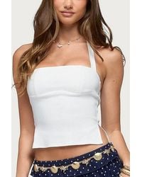 Edikted - Dara Halter Top - Lyst