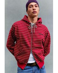 No Problemo - Mini Stripe Zip-through Hoodie - Lyst