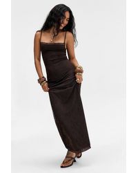 Motel - Madrid Lace Maxi Dress - Lyst