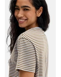 BDG - Striped Relaxed Short Sleeve T-shirt - Lyst