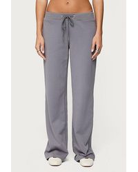 Edikted - Quinn Straight Leg Sweatpants - Lyst