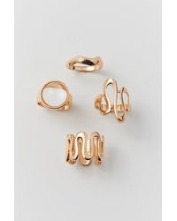 Urban Outfitters - Zuri Modern Ring Set - Lyst