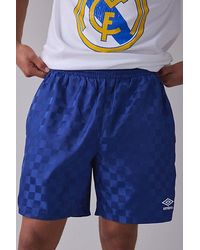 Umbro - Uo Exclusive Checkerboard Pattern 7" Shorts - Lyst