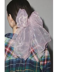 Urban Outfitters - Sheer Hair Bow Barrette - Lyst